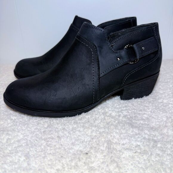 Clarks Collection Women's Charlten Grace Ankle Boot Oily Black US Size 8 - Picture 1 of 9